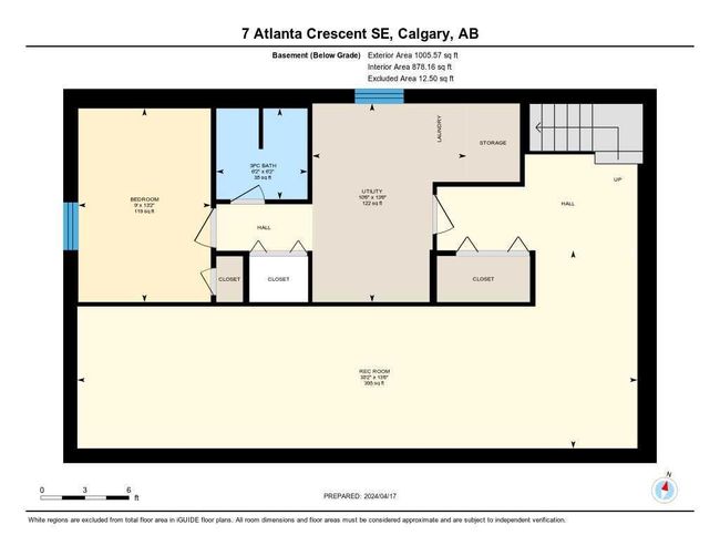 7 Atlanta Crescent Se, Home with 3 bedrooms, 2 bathrooms and 1 parking in Calgary AB | Image 3
