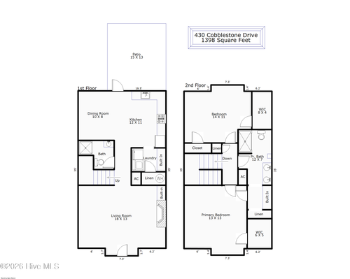 430 Cobblestone Dr, Wilmington, NC, 28405-3551 | Card Image
