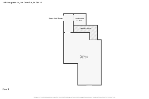 105 Evergreen Lane, Mccormick, SC, 29835 | Card Image