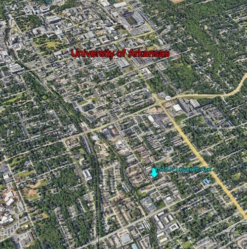 1535 N Leverett Ave, Fayetteville, AR, 72703-6027 | Card Image