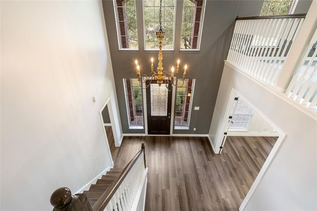 Foyer opens up to second floor for an impressive, open space. | Image 5