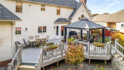 Wooden terrace with a gazebo | Image 2