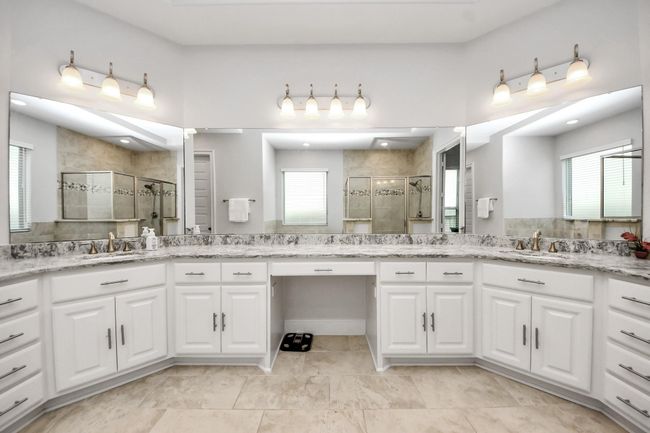 His and hers counters and sinks in master bath | Image 30