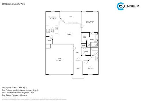 8012 Labelle Dr, Warr Acres, OK, 73132-4504 | Card Image