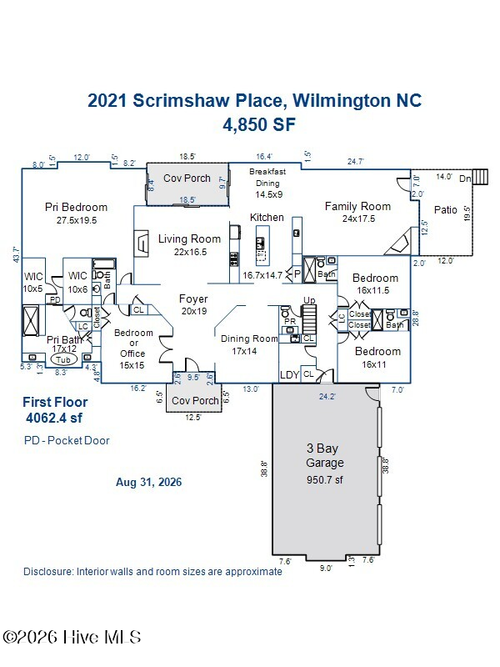 2021 Scrimshaw Pl, Wilmington, NC, 28405-5305 | Card Image