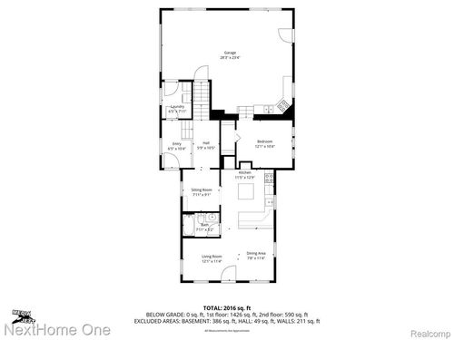 627 E Washington St, Howell, MI, 48843-2445 | Card Image