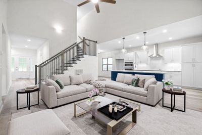 Virtually Staged Living Area | Image 3