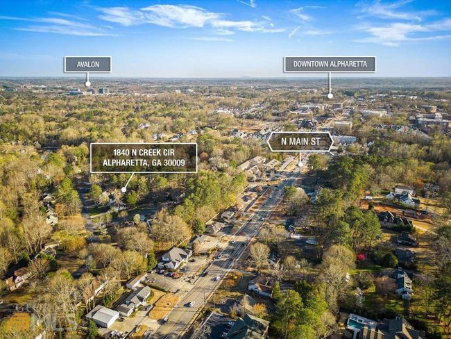 1840 N Creek Cir, House other with 3 bedrooms, 3 bathrooms and 2 parking in Alpharetta GA | Image 42