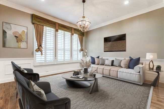 Front dining or living area virtually staged | Image 6