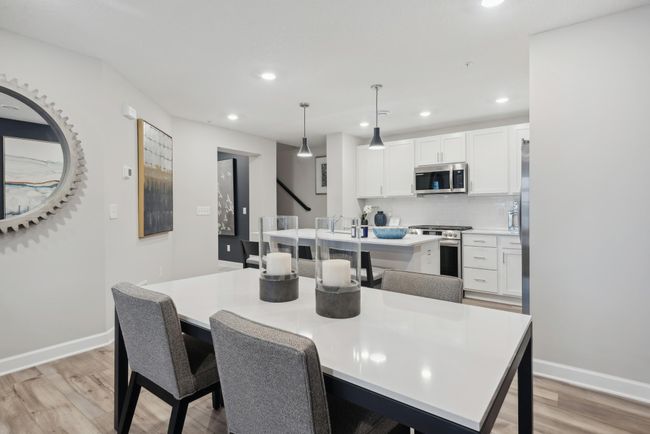 (Photo of a decorated model, actual homes finishes will vary) Ample space for a dining room table! | Image 4