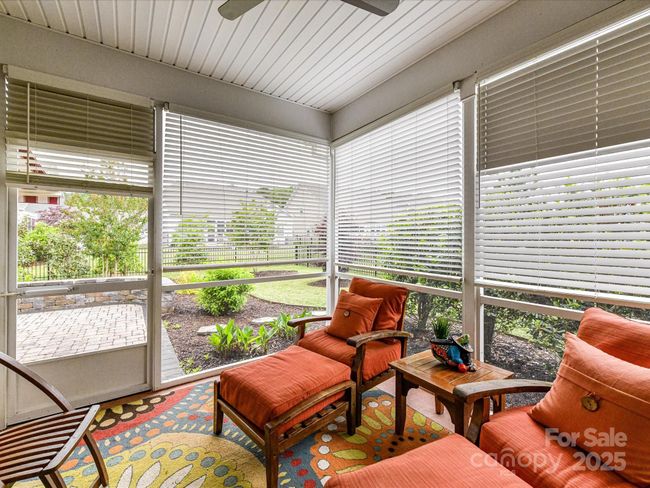 Screened Porch with Fan and Blinds | Image 27