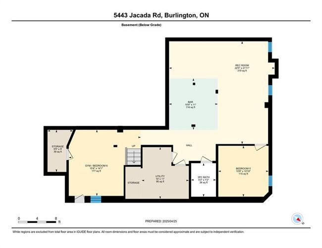 5443 Jacada Rd, House other with 5 bedrooms, 4 bathrooms and 4 parking in Burlington ON | Image 45