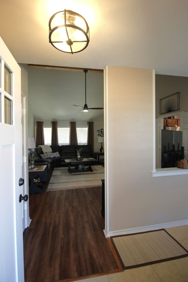 Foyer featuring wood look luxury vinyl plank floors | Image 13