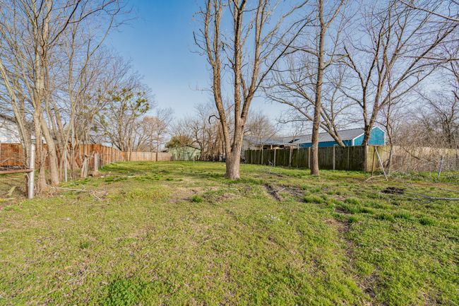 View of yard featuring fence | Image 20