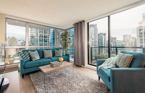 1801-1295 Richards St, Vancouver, BC, V6B1B7 | Card Image