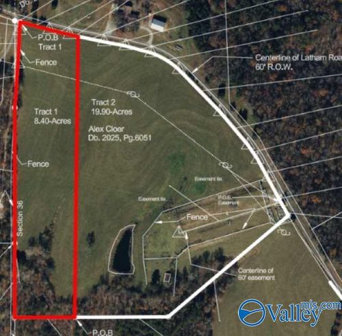 Tract 1 Latham Rd, Eva, AL, 35621-7340 | Card Image