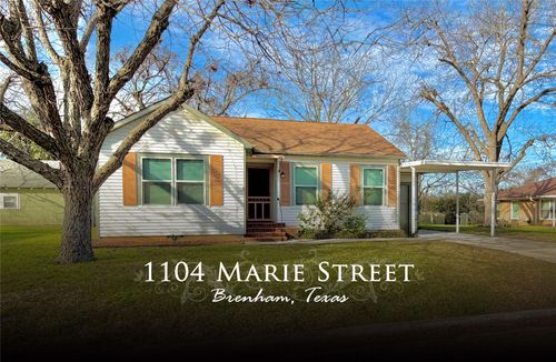 1104 Marie Street, Brenham, TX, 77833 | Card Image