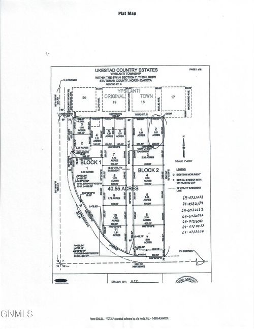 ''On'' Broadway Ave S, Ypsilanti, ND, 58497 | Card Image