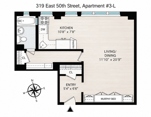 3l-319 E 50th St, New York, NY, 10022-7967 | Card Image
