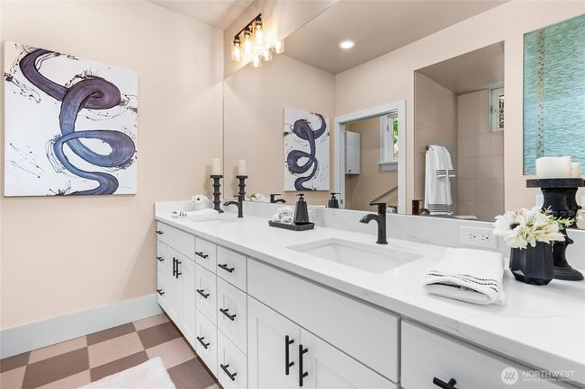 Primary on Main Bathroom - Double Vanity w Quartz | Image 21