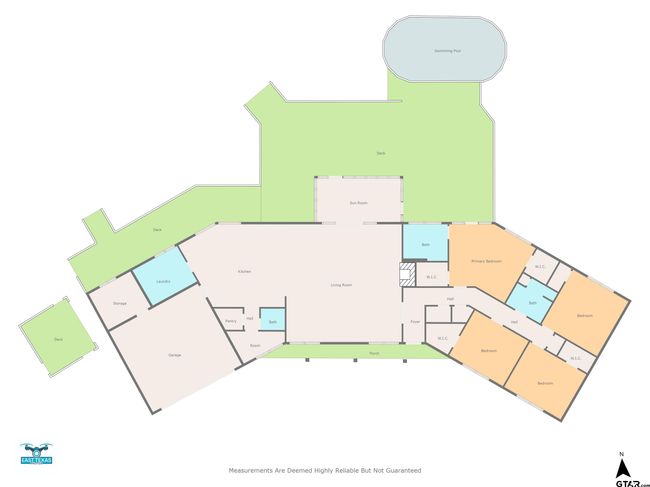 1821 Azalea St, House other with 4 bedrooms, 3 bathrooms and null parking in Gilmer TX | Image 32
