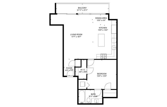 Thoughtful floor plan offers generous living space, smart office nook, expansive outdoor terrace, and owner's suite complete with duel closets. | Image 25