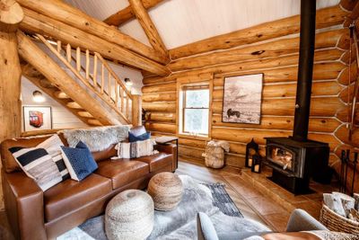 Wood burning stove and high ceilings | Image 2