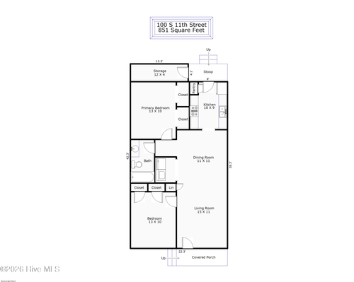 100 S 11th St, Wilmington, NC, 28401-4804 | Card Image