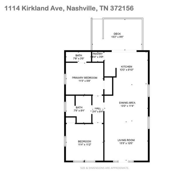 1114 Kirkland Ave, House other with 2 bedrooms, 2 bathrooms and null parking in Nashville TN | Image 27