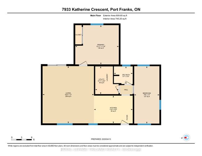 7933 Katharine Cres, House other with 2 bedrooms, 1 bathrooms and 5 parking in Port Franks ON | Image 29