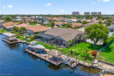 Bird's eye view featuring a water view | Image 2