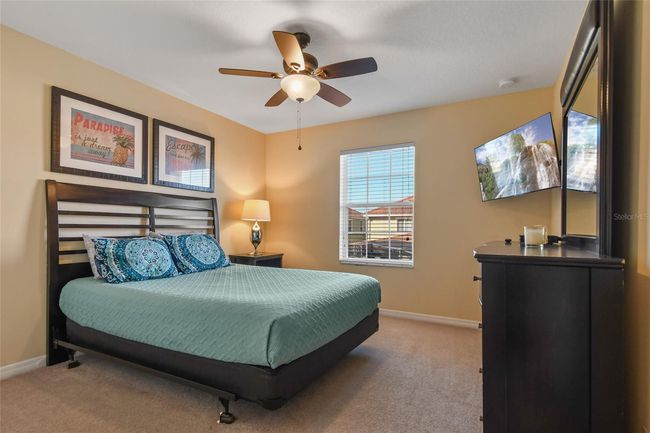 Guest Bedroom upstairs with Queen Size Bed | Image 15