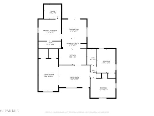 4637 La Luz Ave, El Paso, TX, 79903-3116 | Card Image