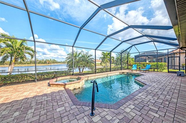 Saltwater Heated Pool & Spa Overlooking Lake | Image 58