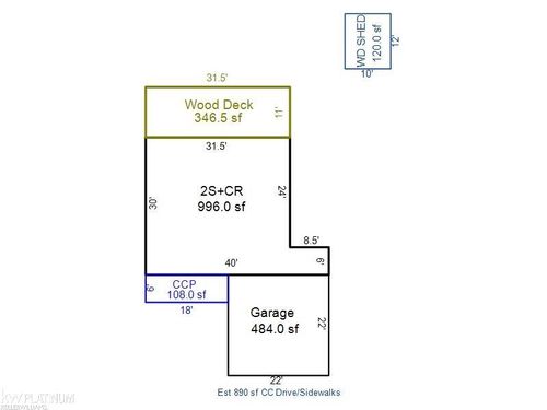 3515 Strawberry Ln, Port Huron, MI, 48060-1756 | Card Image