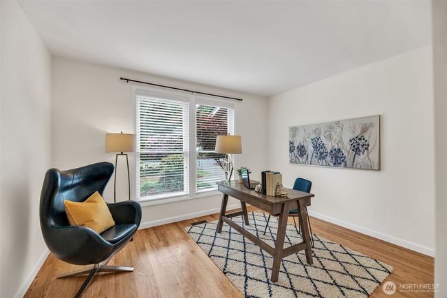 Fourth main level bedroom doubles as perfect home office | Image 17