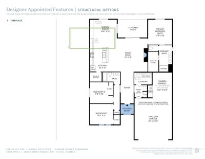 3600 N Costa Madera Way, House other with 3 bedrooms, 2 bathrooms and 3 parking in Star ID | Image 3