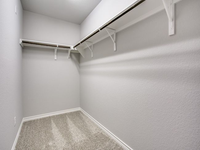 Walk in closet featuring carpet floors | Image 17