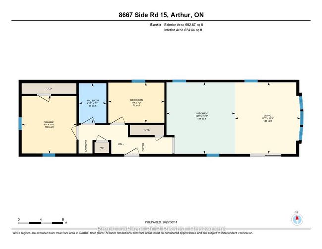 8667 Sideroad 9, House other with 1 bedrooms, 1 bathrooms and 6 parking in Arthur ON | Image 46