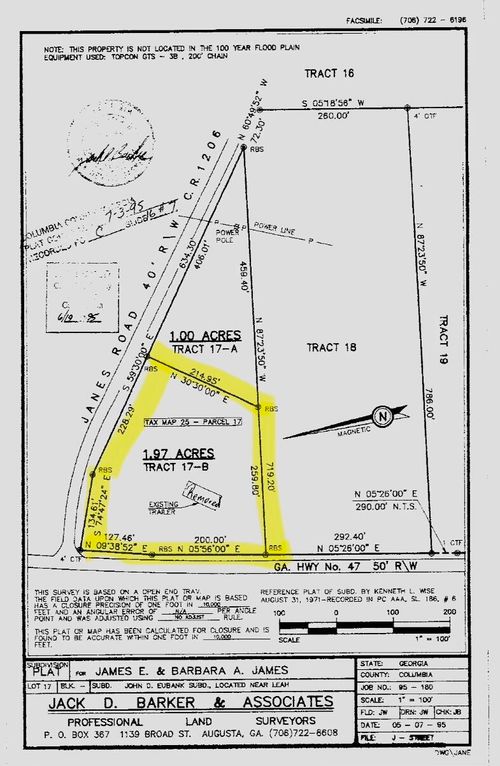 3437 Ray Owens Road, Appling, GA,  | Card Image