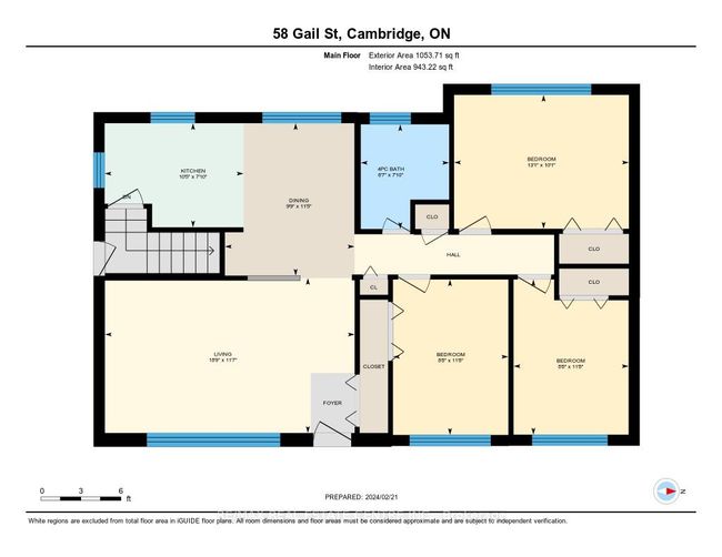 58 Gail St, House other with 3 bedrooms, 2 bathrooms and 3 parking in Cambridge ON | Image 38