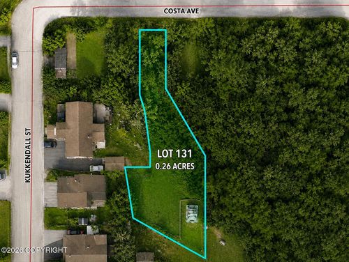 Lot 131 Costa Ave, Fairbanks, AK, 99709-2207 | Card Image