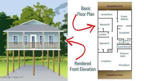 222 West Ave, Long Beach, MS, 39560-5936 | Card Image