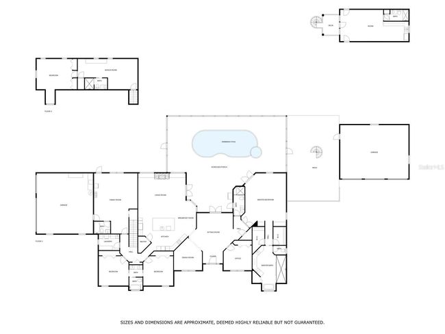 2795 Fawn Lake Blvd, House other with 4 bedrooms, 4 bathrooms and null parking in Mims FL | Image 78