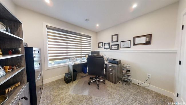 Office with carpet floors and recessed lighting | Image 36