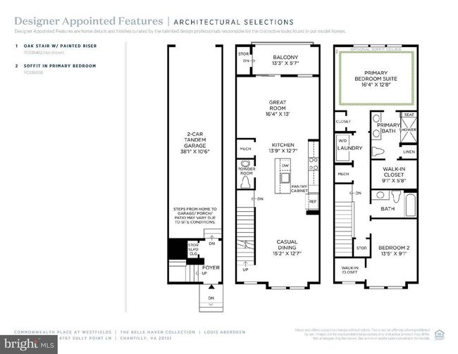 4767 Sully Point Ln, Townhouse with 2 bedrooms, 3 bathrooms and null parking in CHANTILLY VA | Image 15