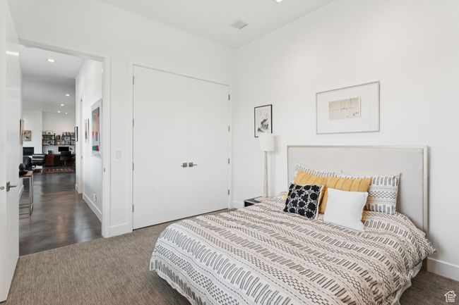 Bedroom featuring a closet and recessed lighting | Image 63