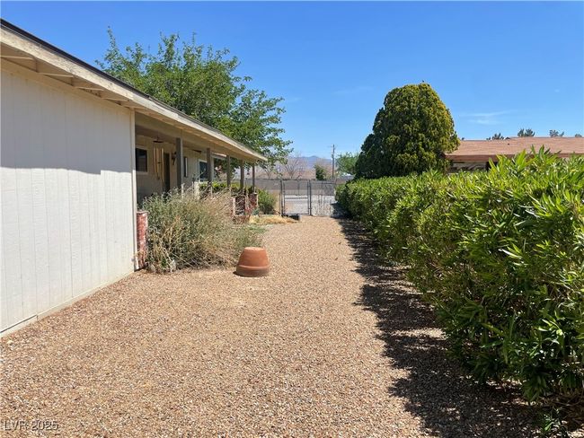 View of yard featuring fence | Image 7