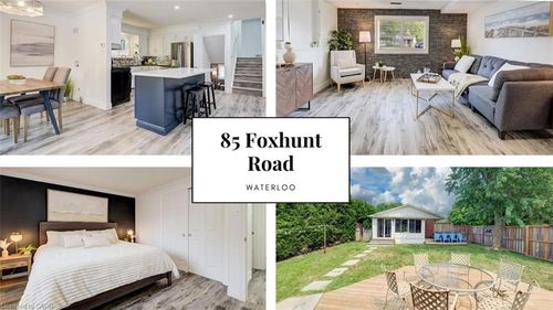 85 Foxhunt Rd, Waterloo, ON, N2K2R8 | Card Image