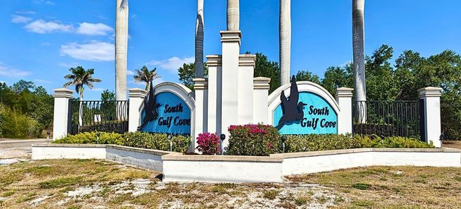 Front Entrance South Gulf Cove Welcome Sign | Image 37